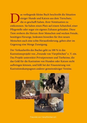Tierische Gefährten - Geschichten über Vierbeiner aus dem Tierschutz